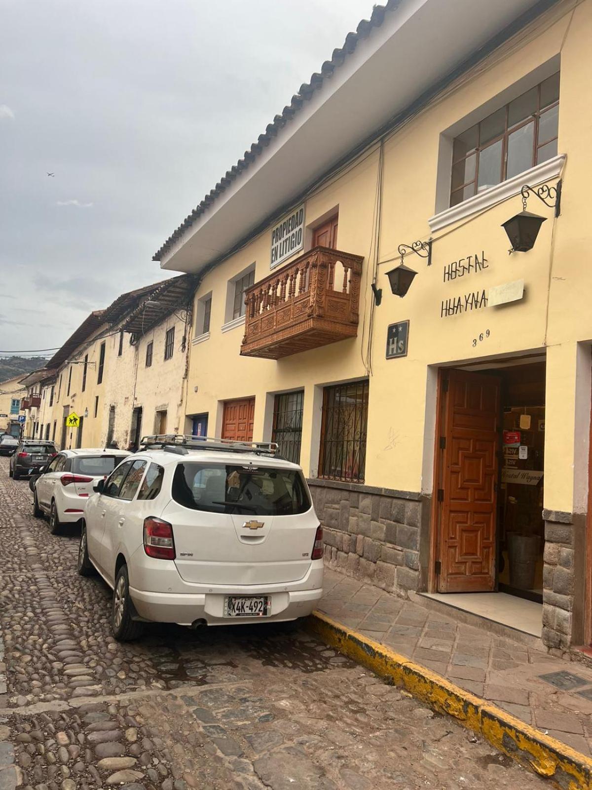 Hostal Huayna House Go クスコ エクステリア 写真